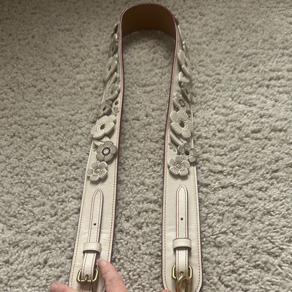 Coach Tea Rose Bag Strap